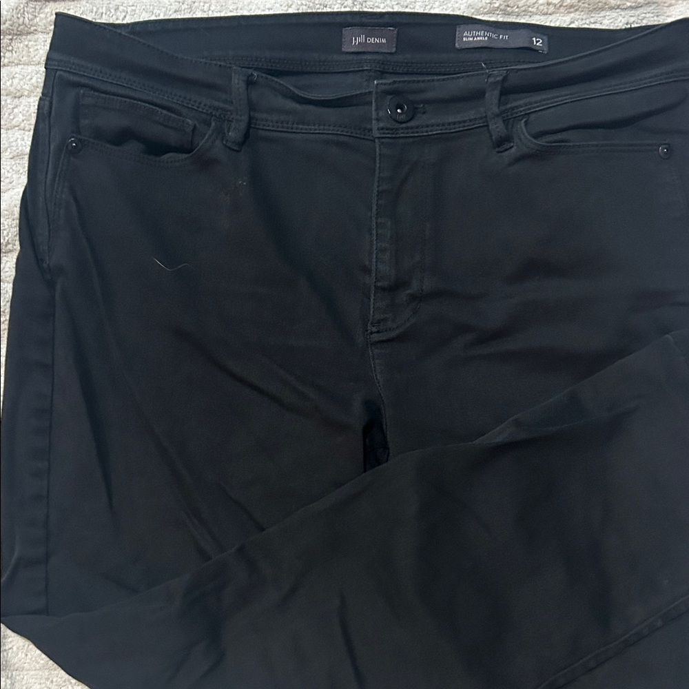 J. Jill Women's Black Skinny Jeans